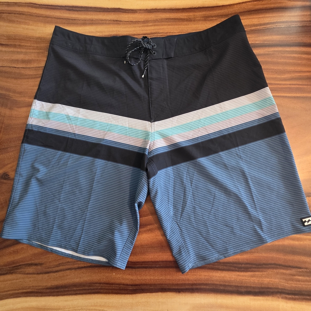 Billabong Multicolor Striped Board Shorts